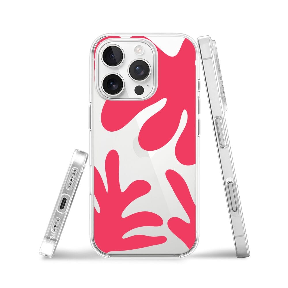 Etui do iPhone 16 Pro Max przeźroczyste, silikonowe Flexi, rafa - obrazek 3