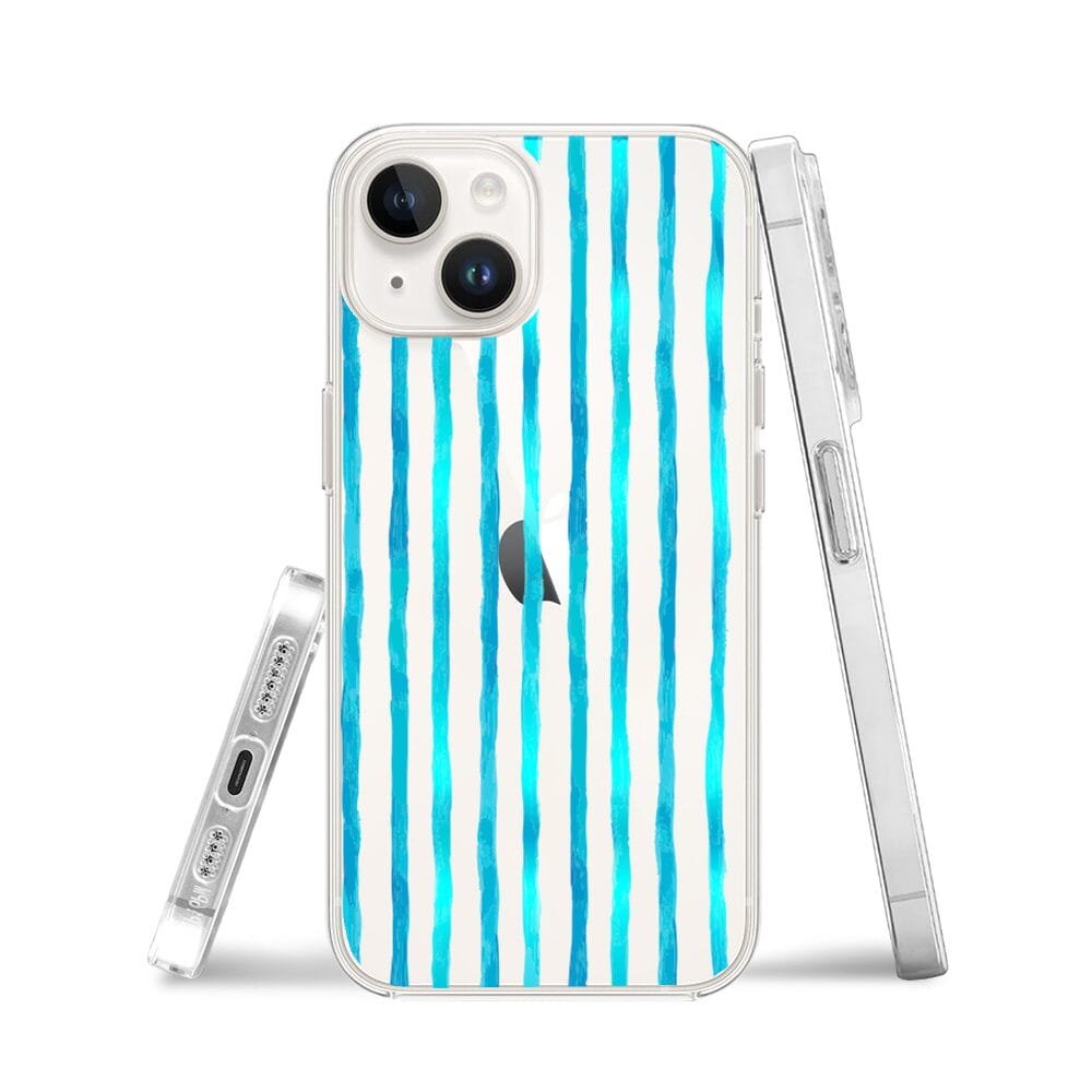 Etui do iPhone 13 Mini przeźroczyste, silikonowe Flexi, szept fal - obrazek 3