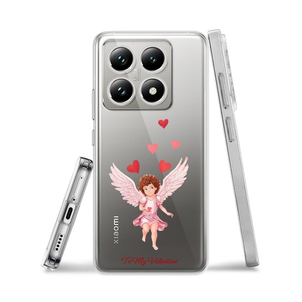 Etui do Xiaomi 14T przeźroczyste, silikonowe Flexi, kupidyn - obrazek 3