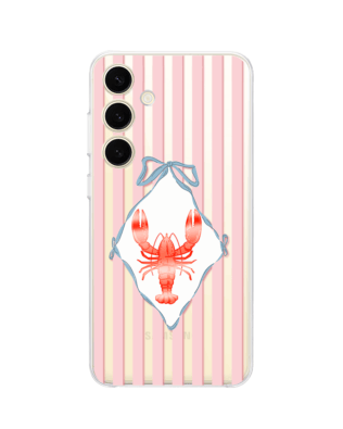 Etui do Samsung Galaxy S24 przeźroczyste, silikonowe Flexi, Homar