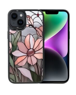 Etui do iPhone 14 Plus IBIZU DropGuard Matt z MagSafe, Barwy Szkła, Różowa magnolia