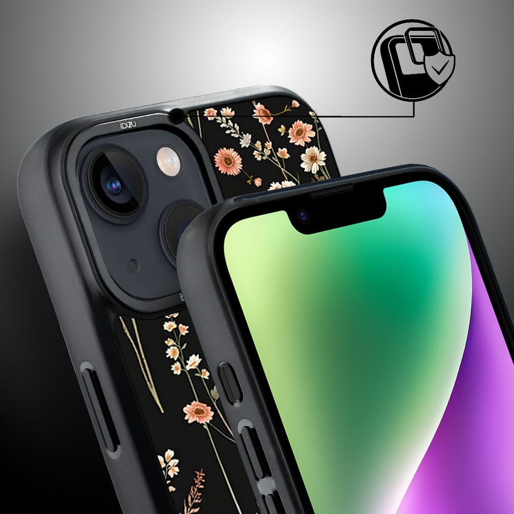 Etui do iPhone 14 Plus IBIZU DropGuard Matt z MagSafe, Pastel Bloom, Północny ogród - obrazek 3