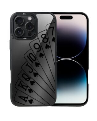 Etui do iPhone 14 Pro Max IBIZU DropGuard Matt z MagSafe, Midnight, Karty do gry