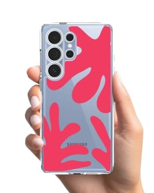 Etui do Samsung Galaxy S25 Ultra przeźroczyste, silikonowe Flexi, rafa