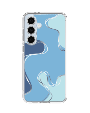 Etui do Samsung Galaxy S24 FE przeźroczyste, silikonowe Flexi, spokój oceanu