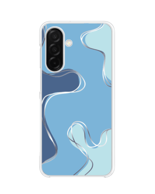 Etui do Samsung Galaxy A26 5G z MagSafe przeźroczyste, silikonowe Flexi, spokój oceanu