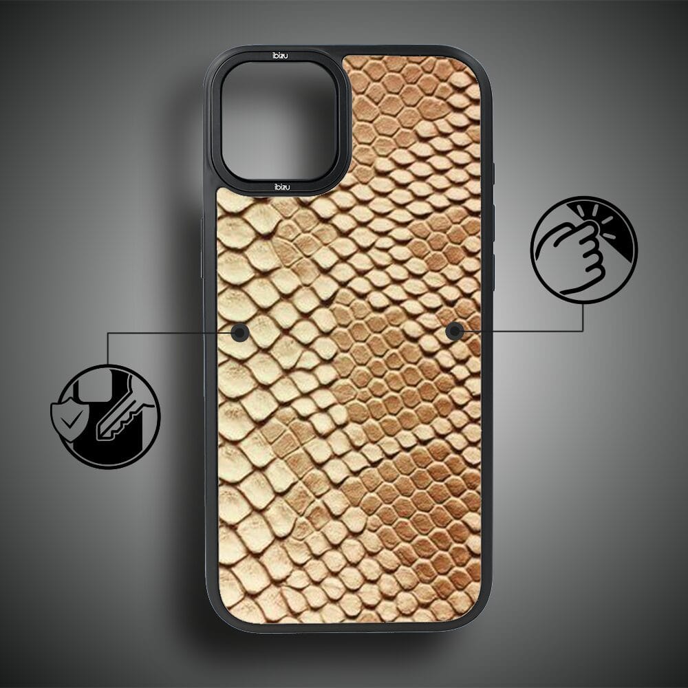 Etui do iPhone 14 Plus IBIZU DropGuard Matt z MagSafe, Zew Natury, Wąż - obrazek 7