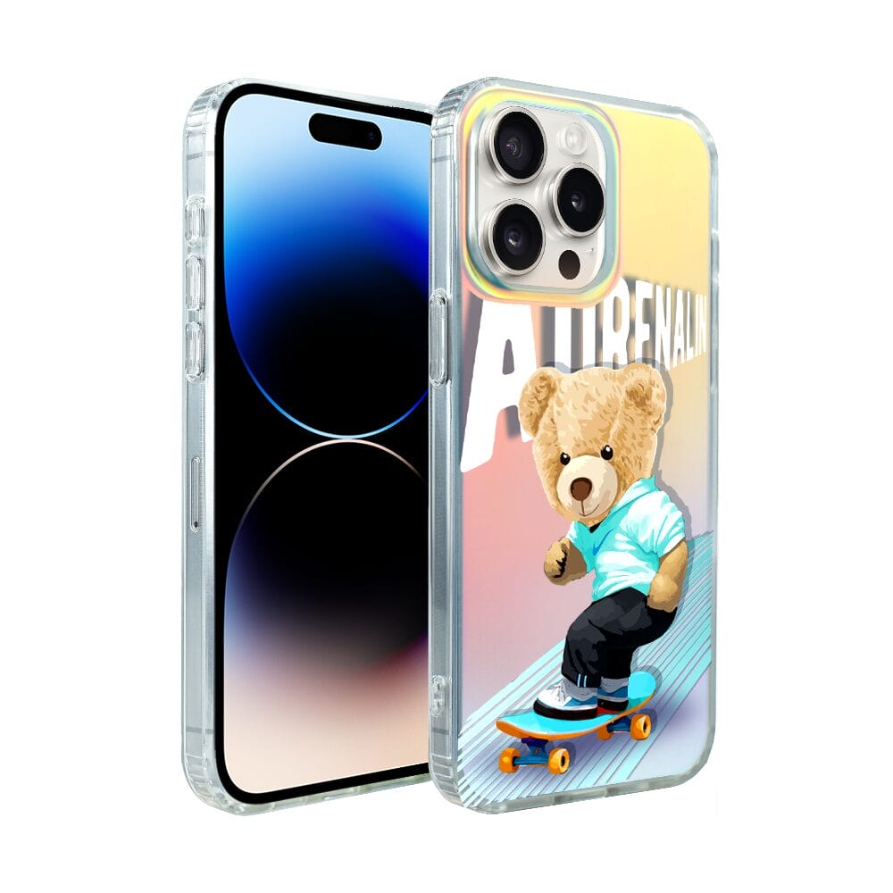 Etui do iPhone 14 Pro IBIZU California Sunset, zmieniające kolor, Adrenalin, deskorolka