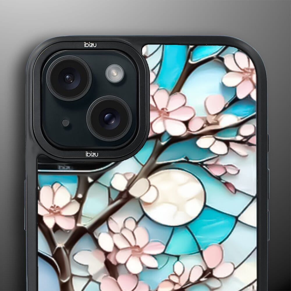 Etui do iPhone 15 IBIZU DropGuard Matt z MagSafe, Barwy Szkła, Księżycowa Wiśnia - obrazek 5