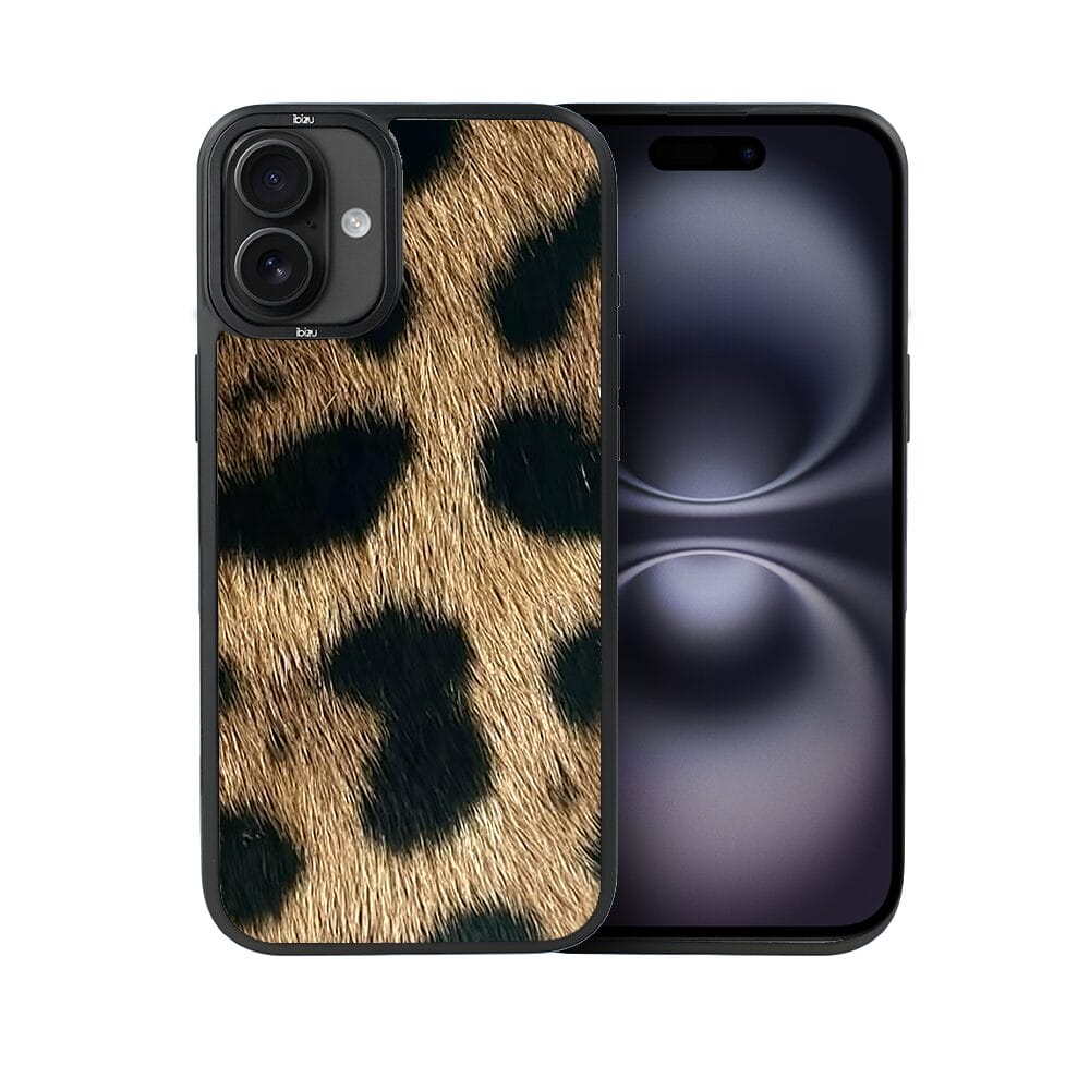 Etui do iPhone 16 Plus IBIZU DropGuard Matt z MagSafe, Zew Natury, Lampart - obrazek 2