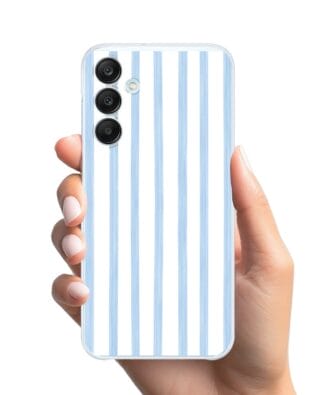 Etui do Samsung Galaxy M35 5G przeźroczyste, silikonowe Flexi, wakacje w Grecji