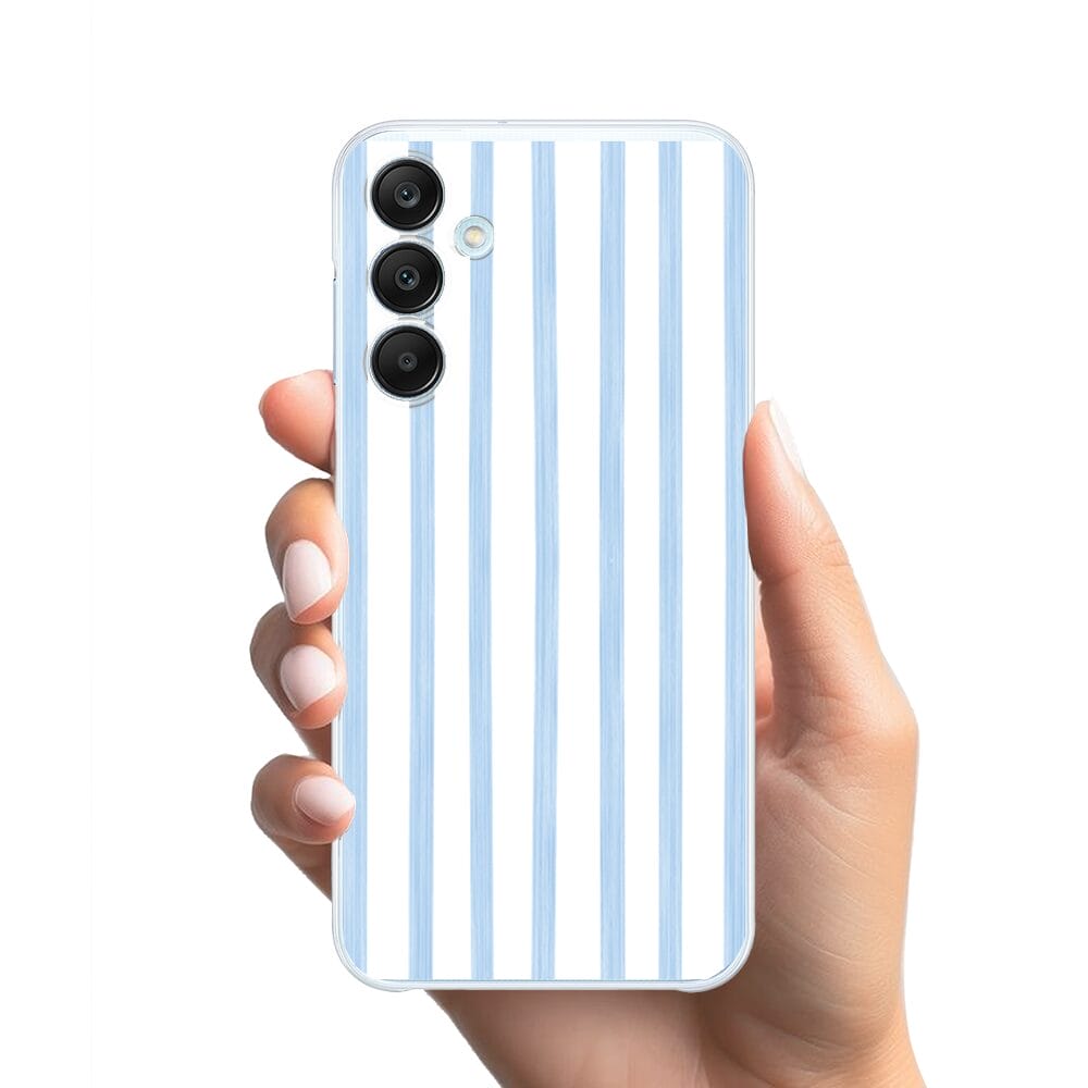 Etui do Samsung Galaxy M35 5G przeźroczyste, silikonowe Flexi, wakacje w Grecji - obrazek 2