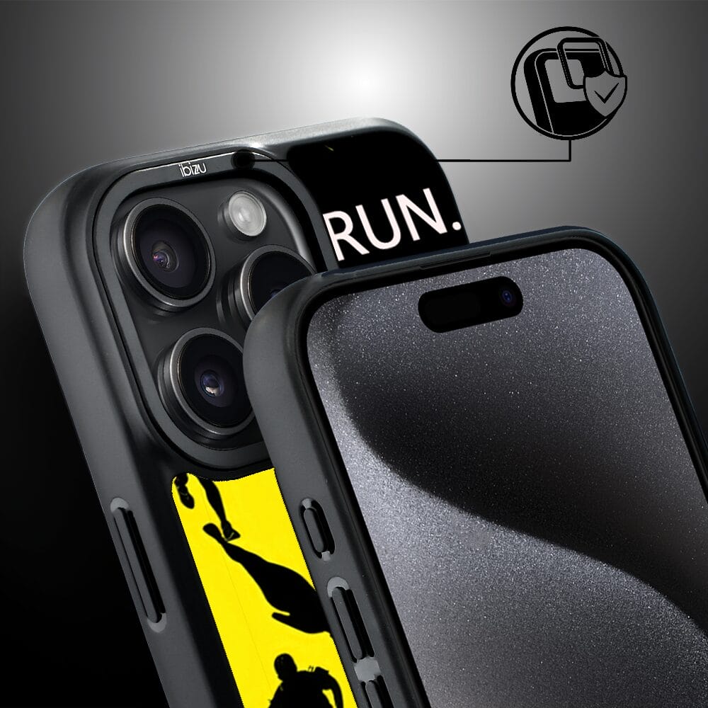 Etui do iPhone 15 Pro Max IBIZU DropGuard Matt z MagSafe, #Move, Bieg Mistrzów - obrazek 3