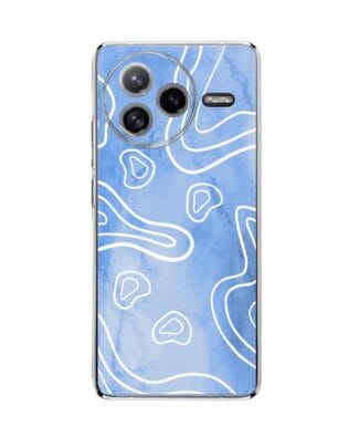 Etui do Xiaomi POCO F7 Ultra przeźroczyste, silikonowe Flexi, morski wzór