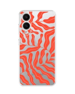 Etui do Samsung Galaxy S25 Edge przeźroczyste, silikonowe Flexi, rafa koralowa