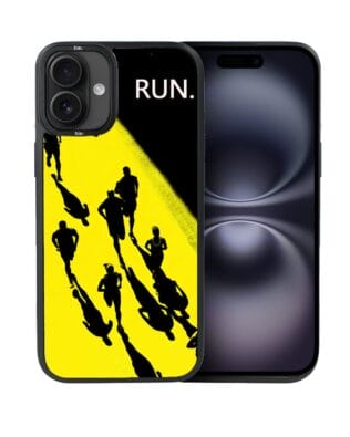 Etui do iPhone 16 IBIZU DropGuard Matt z MagSafe, #Move, Bieg Mistrzów