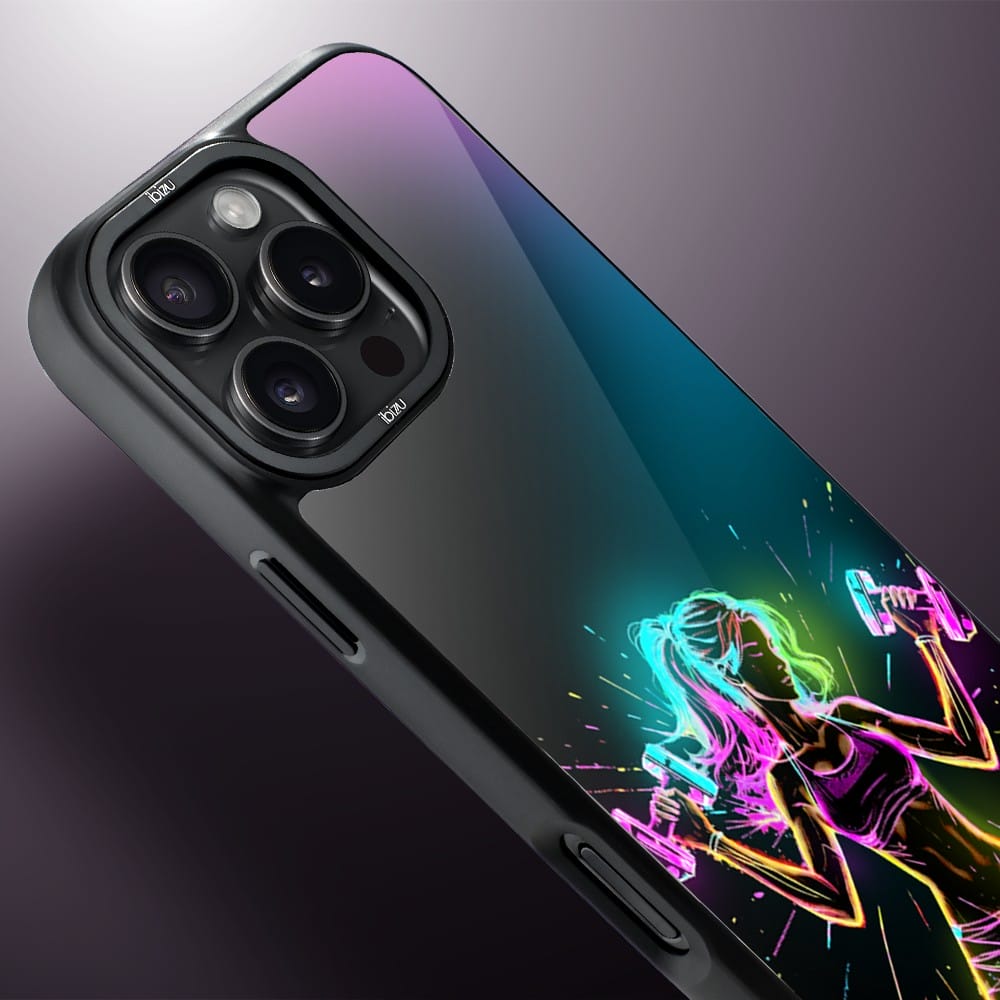 Etui do iPhone 16 Pro IBIZU DropGuard Matt z MagSafe, #ElectroMove, Wibracja fitness - obrazek 4