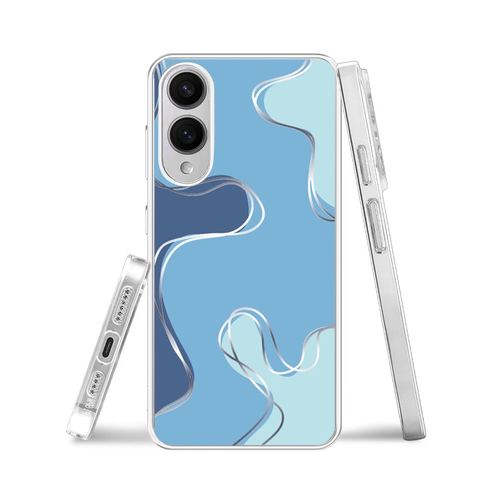 Etui do Samsung Galaxy S25 Edge z MagSafe przeźroczyste, silikonowe Flexi, spokój oceanu - obrazek 3