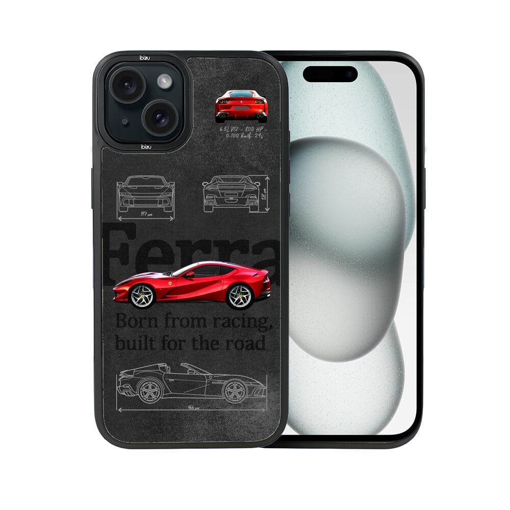 Etui do iPhone 15 IBIZU DropGuard Matt z MagSafe, TechDrive, 812 Superfast - obrazek 2