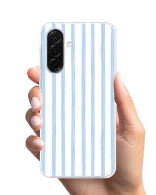 Etui do Samsung Galaxy A36 5G z MagSafe przeźroczyste, silikonowe Flexi, wakacje w Grecji