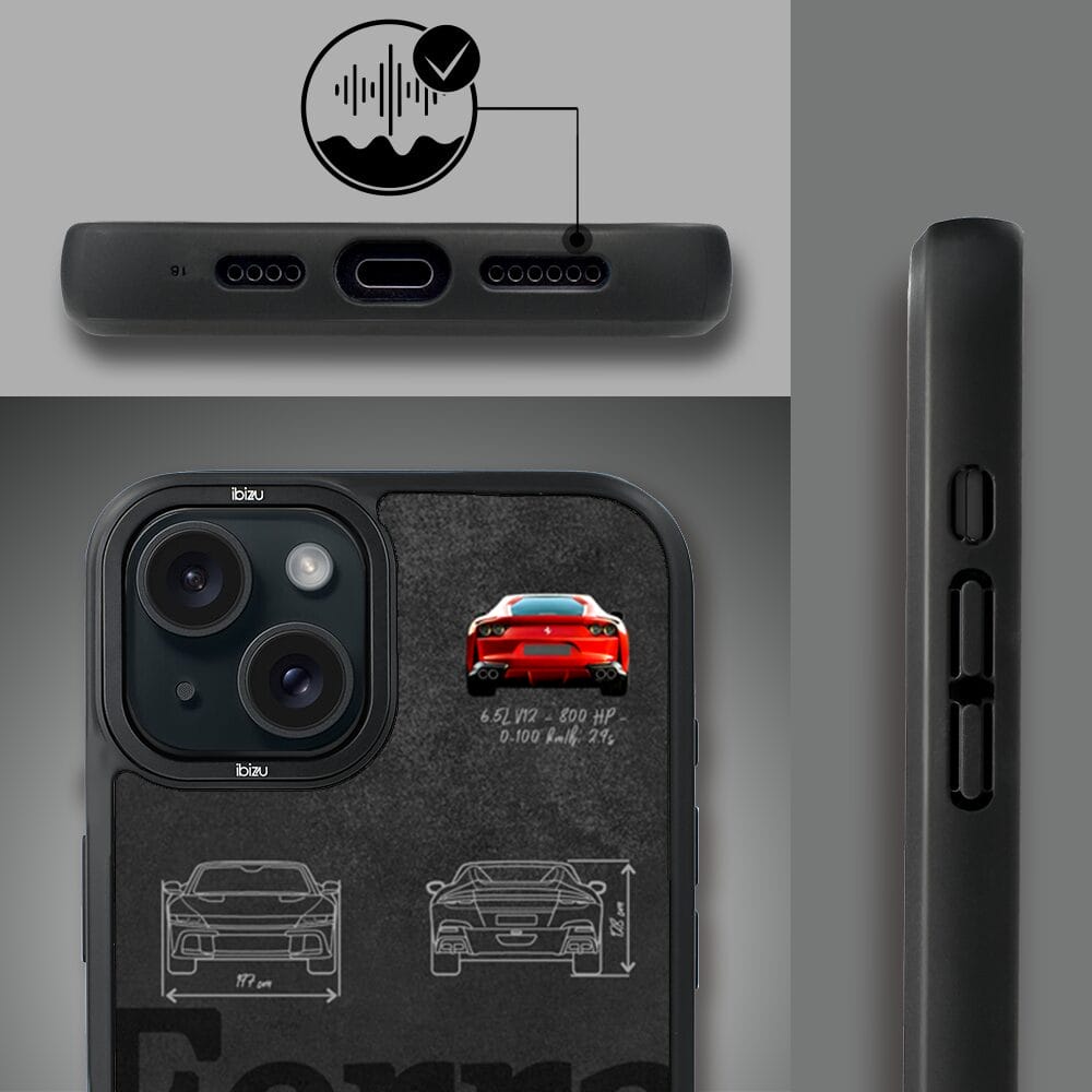 Etui do iPhone 15 IBIZU DropGuard Matt z MagSafe, TechDrive, 812 Superfast - obrazek 6