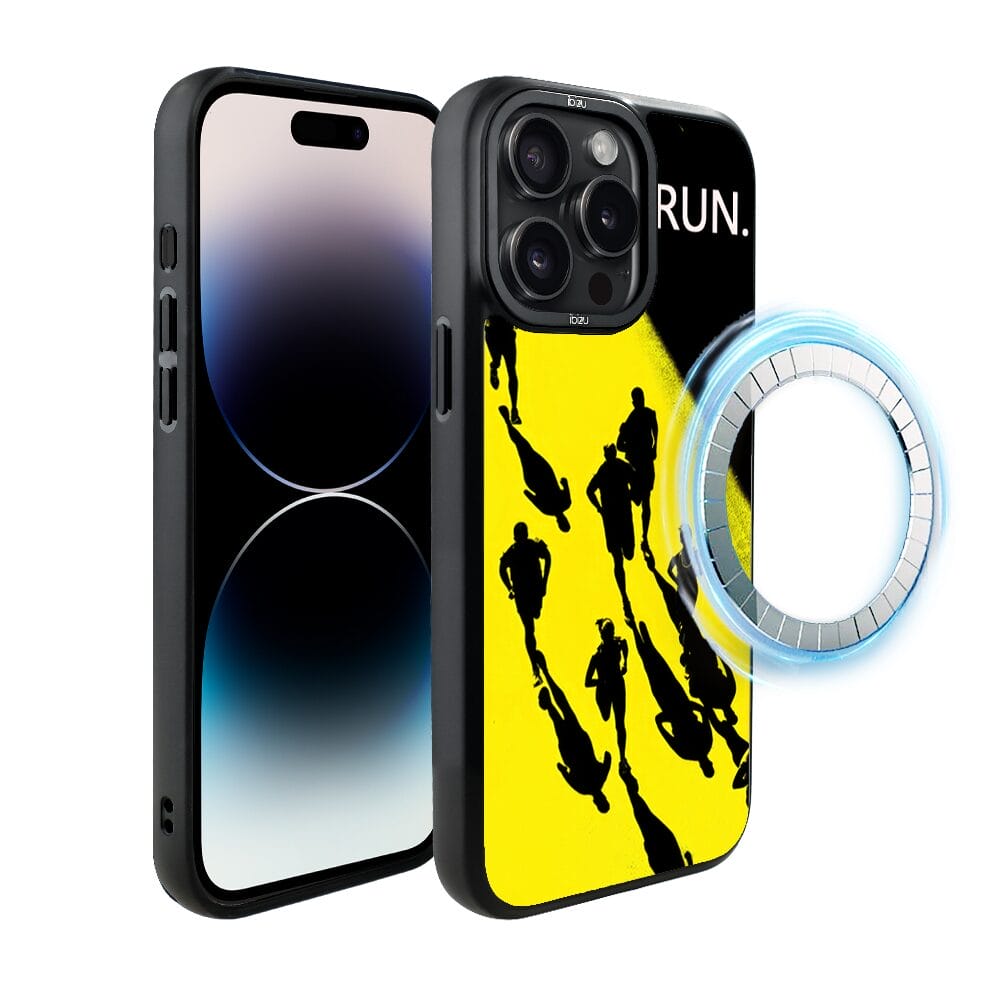Etui do iPhone 14 Pro IBIZU DropGuard Matt z MagSafe, #Move, Bieg Mistrzów
