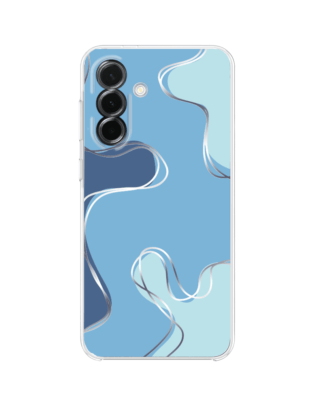 Etui do Samsung Galaxy A36 5G przeźroczyste, silikonowe Flexi, spokój oceanu