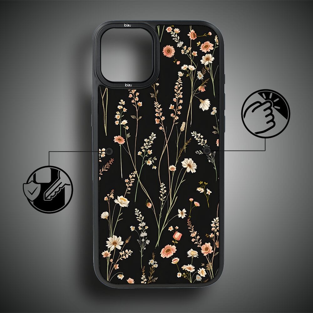 Etui do iPhone 14 Plus IBIZU DropGuard Matt z MagSafe, Pastel Bloom, Północny ogród - obrazek 7