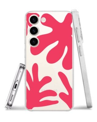 Etui do Samsung Galaxy S23 przeźroczyste, silikonowe Flexi, rafa