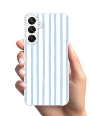 Etui do Samsung Galaxy A25 5G z MagSafe przeźroczyste, silikonowe Flexi, wakacje w Grecji