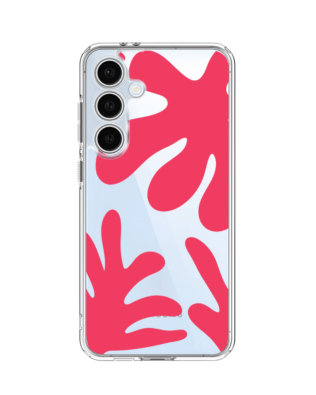 Etui do Samsung Galaxy S24 FE przeźroczyste, silikonowe Flexi, rafa