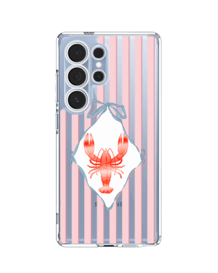 Etui do Samsung Galaxy S25 Ultra przeźroczyste, silikonowe Flexi, Homar