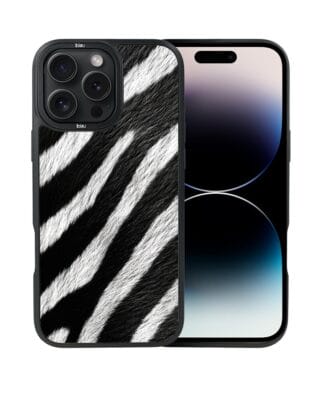 Etui do iPhone 14 Pro IBIZU DropGuard Matt z MagSafe, Zew Natury, Zebra