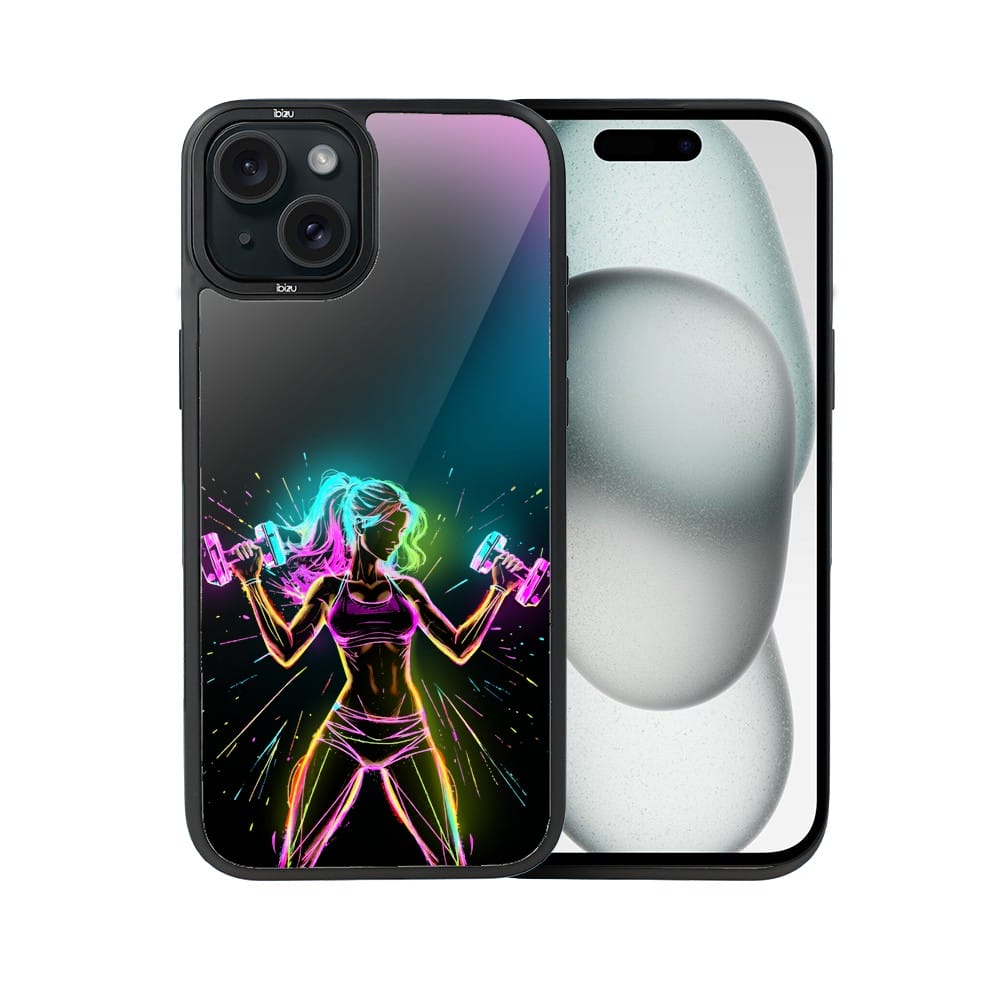 Etui do iPhone 15 Plus IBIZU DropGuard Matt z MagSafe, #ElectroMove, Wibracja fitness - obrazek 2