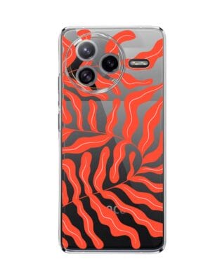 Etui do Xiaomi POCO F7 Ultra przeźroczyste, silikonowe Flexi, rafa koralowa