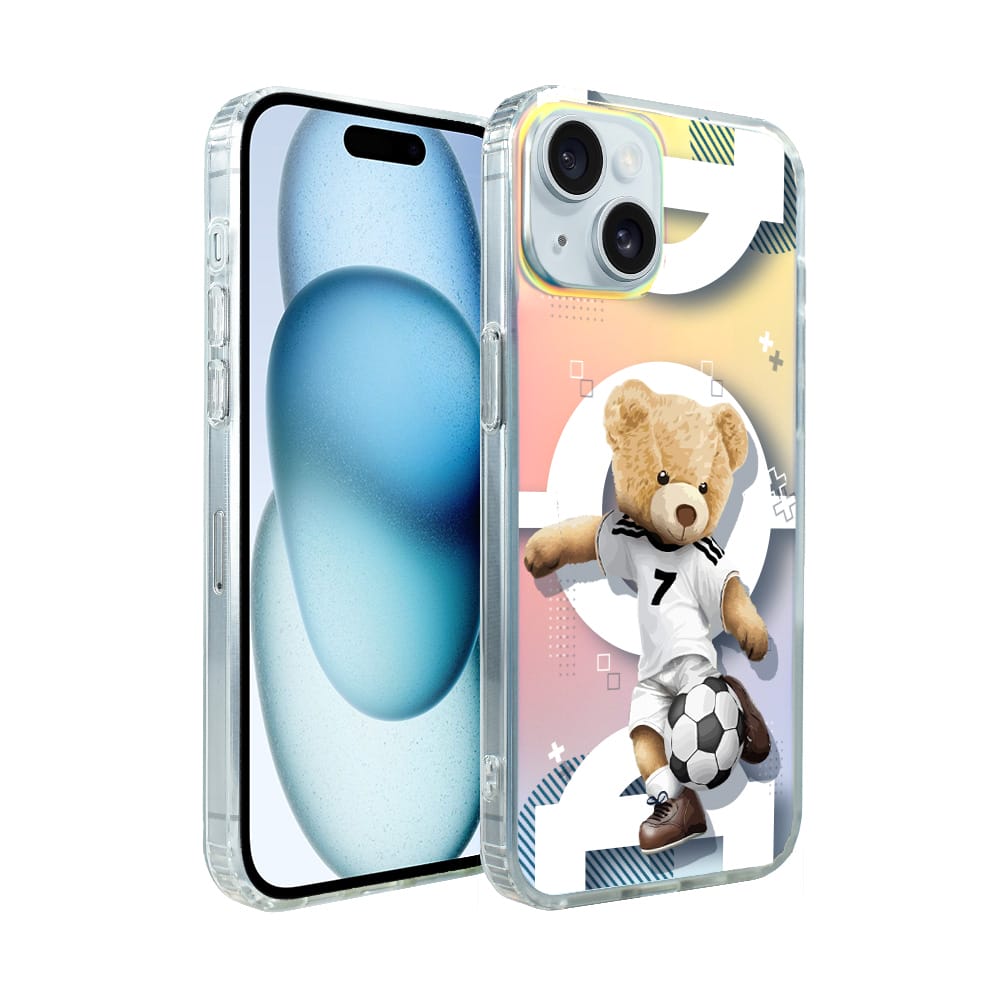 Etui do iPhone 15 Plus IBIZU California Sunset z MagSafe, zmieniające kolor, Football Boy, piłka nożna