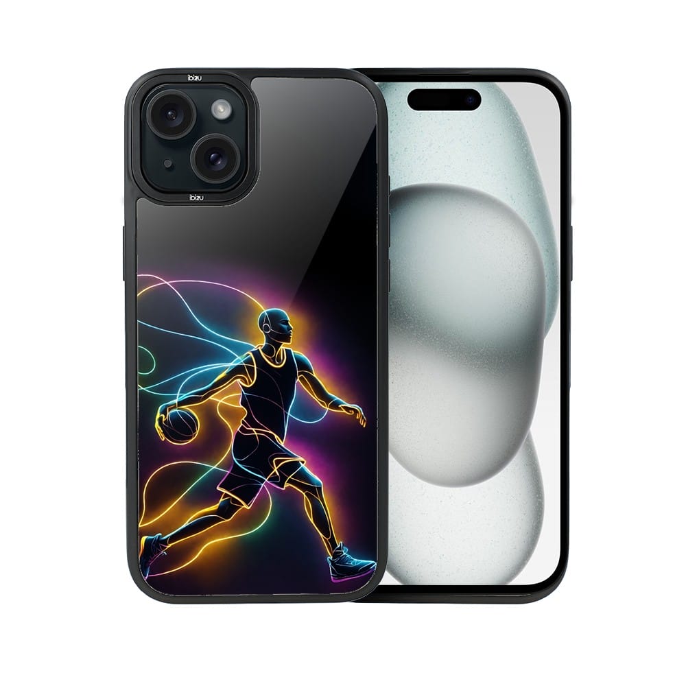 Etui do iPhone 15 IBIZU DropGuard Matt z MagSafe, #ElectroMove, Duch koszykówki - obrazek 2