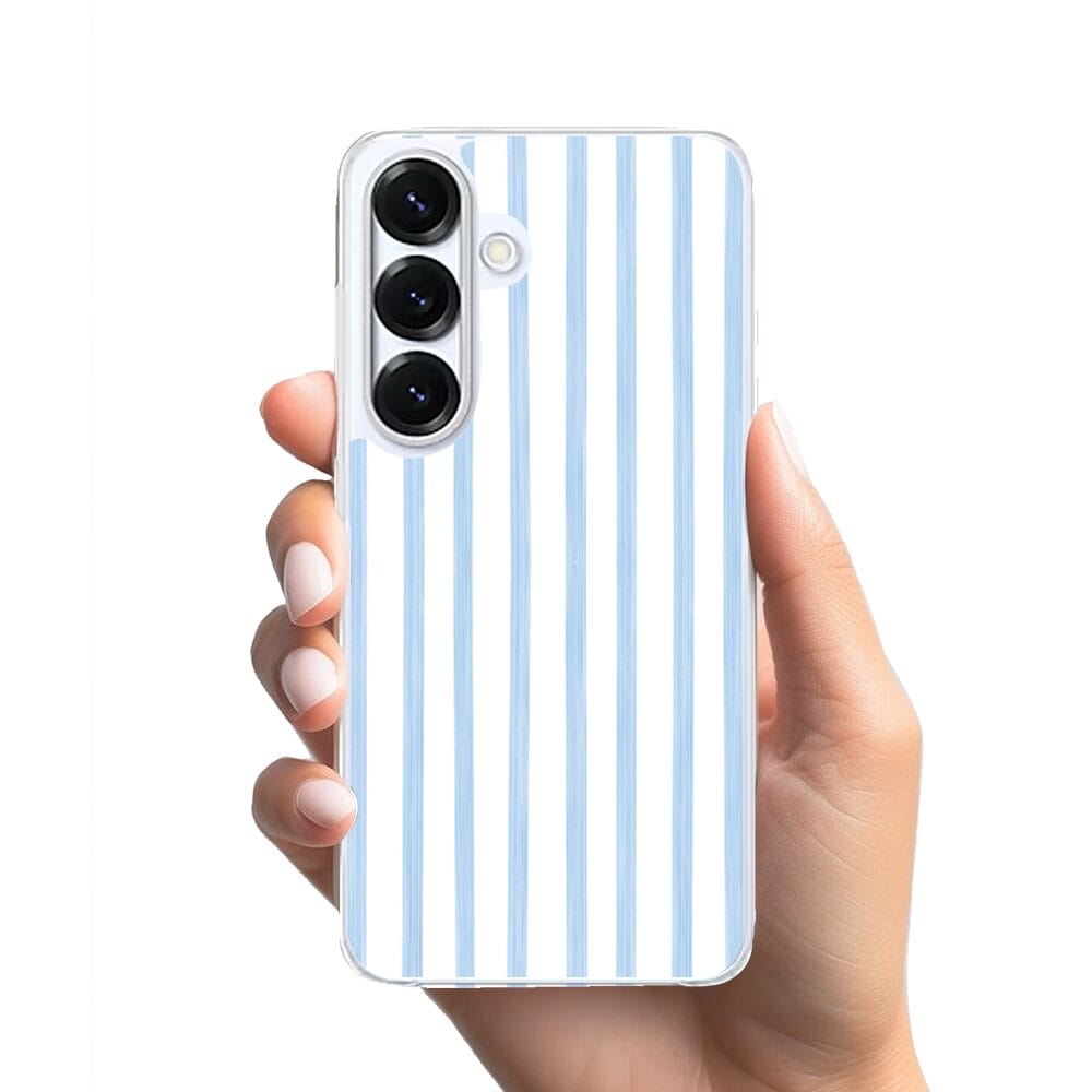 Etui do Samsung Galaxy S25 Plus z MagSafe przeźroczyste, silikonowe Flexi, wakacje w Grecji - obrazek 2