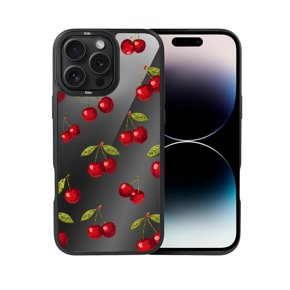 Etui do iPhone 14 Pro Max IBIZU DropGuard Matt z MagSafe, Midnight, Wiśniowa noc - obrazek 2