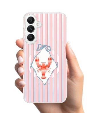 Etui do Samsung Galaxy A25 5G z MagSafe przeźroczyste, silikonowe Flexi, Homar