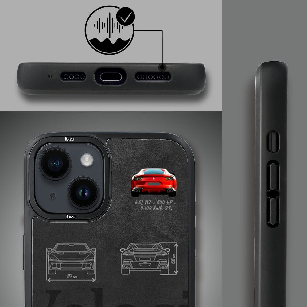 Etui do iPhone 14 Plus IBIZU DropGuard Matt z MagSafe, TechDrive, 812 Superfast - obrazek 6