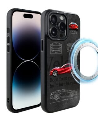 Etui do iPhone 14 Pro Max IBIZU DropGuard Matt z MagSafe, TechDrive, 812 Superfast