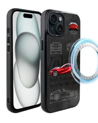 Etui do iPhone 15 IBIZU DropGuard Matt z MagSafe, TechDrive, 812 Superfast