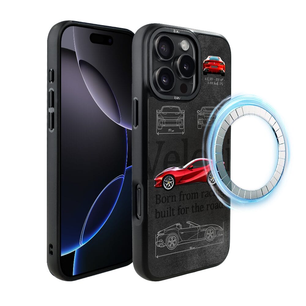 Etui do iPhone 16 Pro Max IBIZU DropGuard Matt z MagSafe, TechDrive, 812 Superfast