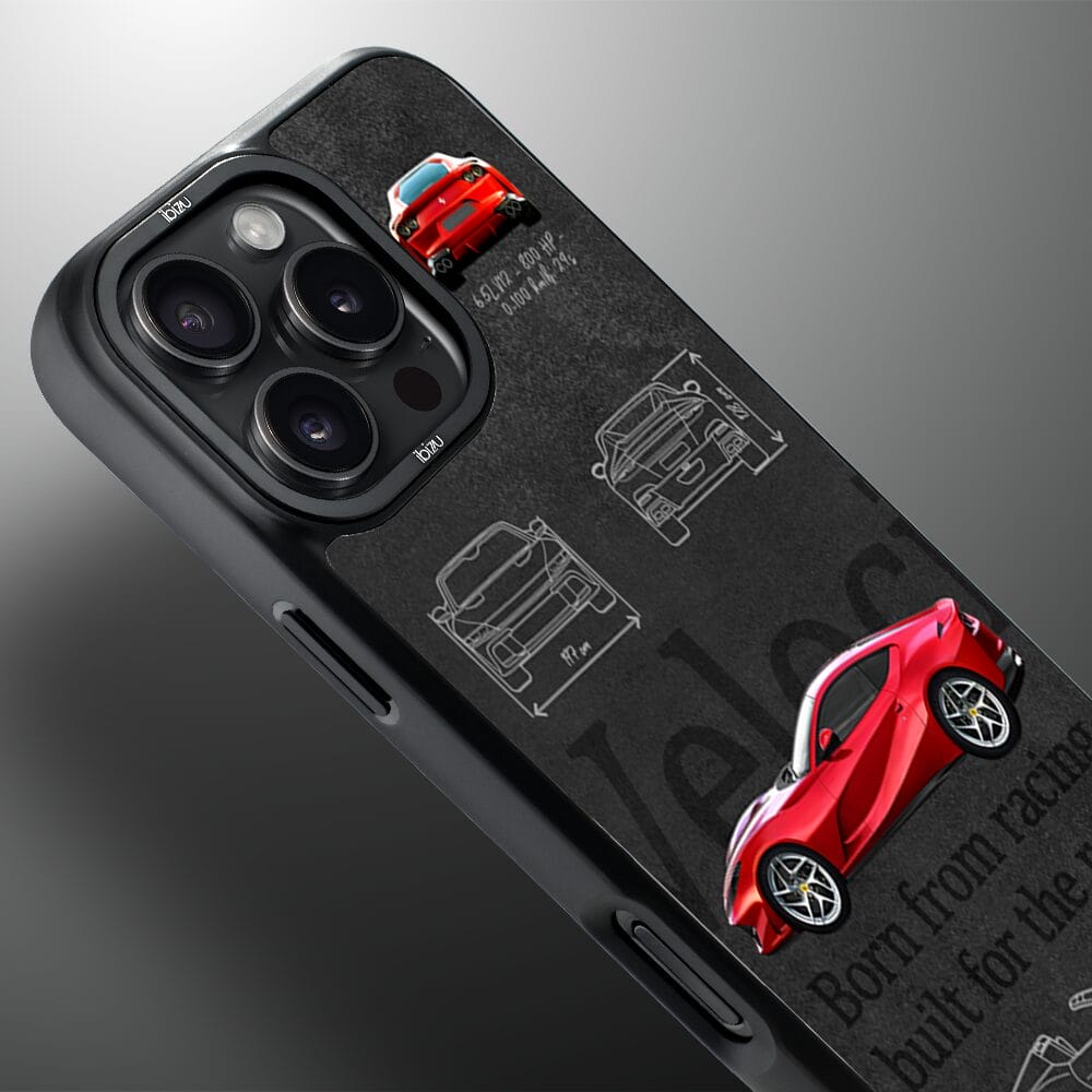 Etui do iPhone 16 Pro Max IBIZU DropGuard Matt z MagSafe, TechDrive, 812 Superfast - obrazek 4