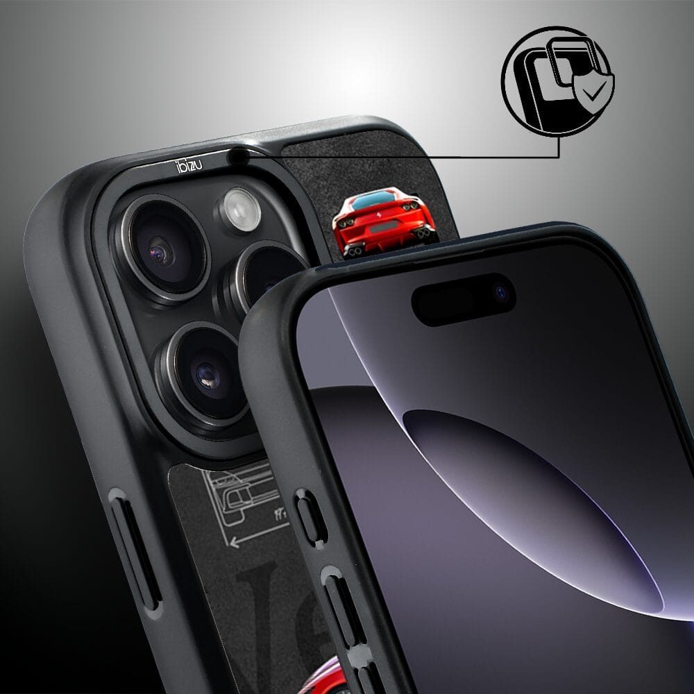 Etui do iPhone 16 Pro Max IBIZU DropGuard Matt z MagSafe, TechDrive, 812 Superfast - obrazek 5