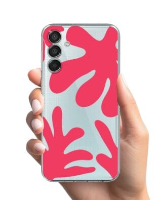 Etui do Samsung Galaxy M15 5G przeźroczyste, silikonowe Flexi, rafa