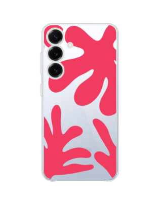 Etui do Samsung Galaxy S25 przeźroczyste, silikonowe Flexi, rafa