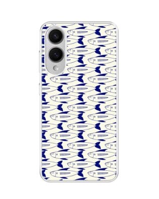 Etui do Samsung Galaxy S25 Edge z MagSafe przeźroczyste, silikonowe Flexi, pływające rybki