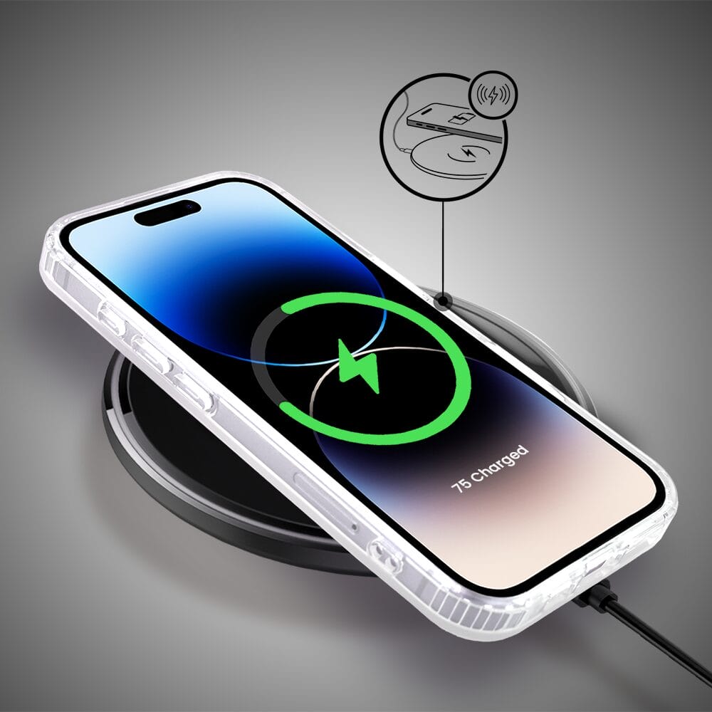 Etui do iPhone 14 Pro IBIZU California Sunset, zmieniające kolor, Graffiti Boy, artystyczny miś - obrazek 4